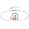European And American Mother's Day Bracelet Heart-to-heart Protection Family Ornament