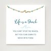 Sea Wave Blue Enamel Epoxy Bracelet For Women