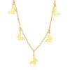 4ab8dc55-7626-44a7-b6b4-991beb89fbdc.jpg Cut Glossy Butterfly Pendant Clavicle Chain Stainless Steel Necklace