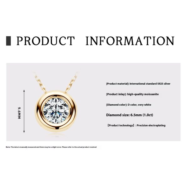 Women's Light Luxury High-grade Inlaid Pendant Necklace