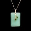 4ac5b5d1-2879-4154-a232-0970f0367f2b.jpg Mascot Ethnic Accessories Ancient Gold-plated Hetian Jade Necklace