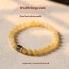 Women's Temperament Wild Six-word Mantra Barrel Beads Small Square Sugar Bead Bracelet