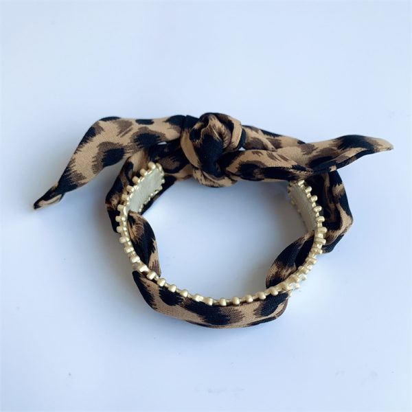 French Retro Color Scarf Bracelet