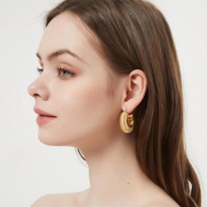 Big Circle Earrings Fashion Street Jewelry In Europe And America