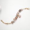 DIY Diamond Rudder Pendant Bracelet For Women