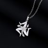 Women's Geometric Necklace Stainless Steel Pendant