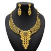 Necklace Earrings Women Wedding Jewelry Two Piece Set