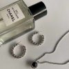 Fashion Jewelry New Niche Round Retro Circle Bracelet Necklace