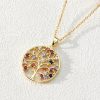 4dd791d0-4873-49d3-8eac-c31f70ddbbe5.jpg Popular Round Hollow Tree Of Life Pendant Necklace