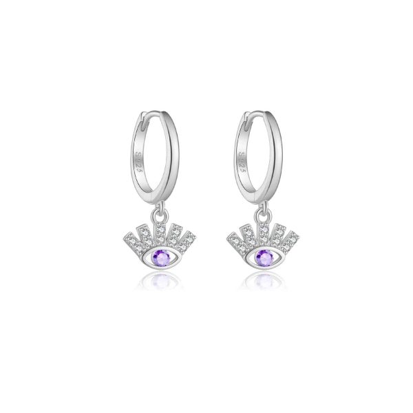 Personality Devil Eye Drop Earrings