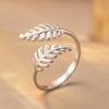 Open Adjustable Ring Retro Simple High-grade Titanium Steel Love