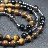Natural Stone Cross Pendant Necklace
