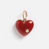 Love Natural Stone Pendant Color Ornament