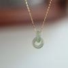 4f3d8363-fb28-4d2d-a8fb-35564357b23f.jpg Women's Natural Hetian Jade Necklace