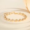 European And American Ball Bracelet Men's And Women's Same Retro Beaded