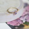 Super Exquisite Amethyst Light Luxury All-Match Ring