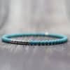 Silver Natural Stone Bracelet