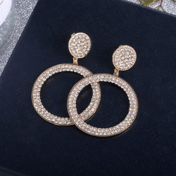 Fashion Nightclub Sexy Temperament Goddess Big Circle Wild Big Earrings