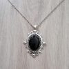 Gothic Vintage Bronze Pendant Necklace Personality