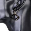 Natural Stone Amethyst Eardrops
