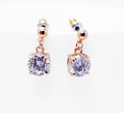 Subtle Solitaire Drop Studs
