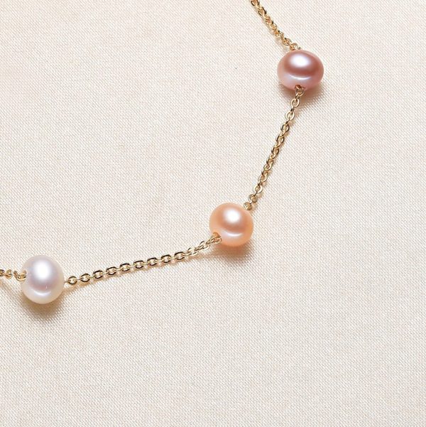 Starry Sky Colorful Small Pearl Bracelet For Girls Simple Style