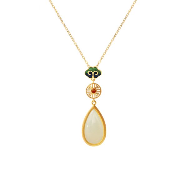 Women's Fashion Personalized Water Drop Vintage Necklace