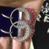 Luxury Diamond Earrings Micro-inlaid Zircon Large Circle Tassel Earrings