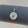Turquoise Necklace Fashion Retro Exquisite Light Luxury High Sense