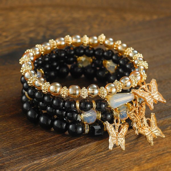 Women's Crystal Multi-layer Beaded Bracelet