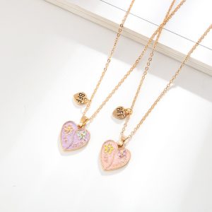 Cartoon Necklace Jewelry Set Children's Alloy