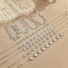 Ocean Wind Stainless Steel Sea Star Shell Pendant Necklace