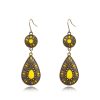 Colorful drop earrings
