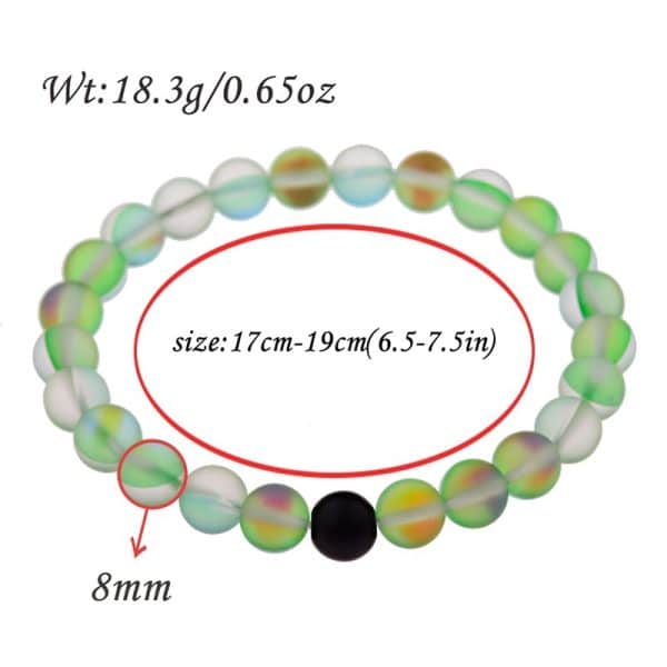 8mm natural stone bracelet