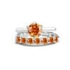 S925 Sterling Silver Moissanite Suit