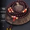 Pterocarpus Santalinus Bracelet Men's 108 Beads