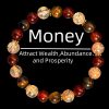 Natural Tigereye Beaded Crystal Bracelet