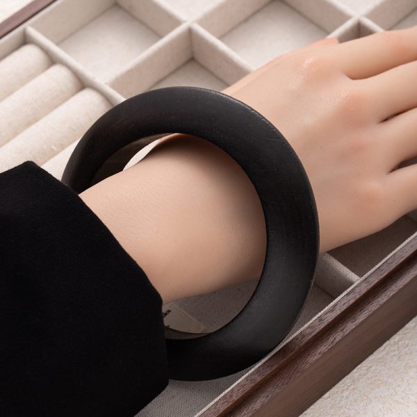 New Chinese Retro Ethnic Style Wooden Art Bracelet