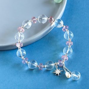 Temperament Wild White Crystal Bracelet For Women
