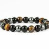 Hand string natural stone bracelet 10mm jewelry
