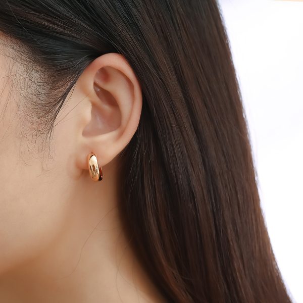 Fashion Simple Bracelet Circle Earrings Women