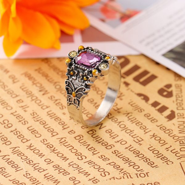 European And American Retro Alloy Ring For Women