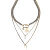 Original Eye Pendant Multi-layer Twin Necklace For Women