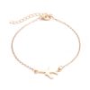 European And American Bohemian Aircraft Map Charm Bracelet 3-piece Set For Women