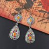Colorful drop earrings