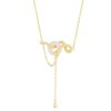 Gold Snake New Chinese Style Jade Necklace