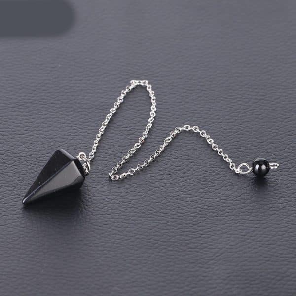 Ling cone stone pendant