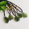 Meteorite Pendant Rough Stone Jewelry Necklace Type Exquisite Crystal Pendant