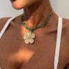 Irregular Beach Wind Gravel Clavicle Chain