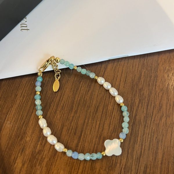 Natural Crystal String Beads Women's Necklace Bracelet